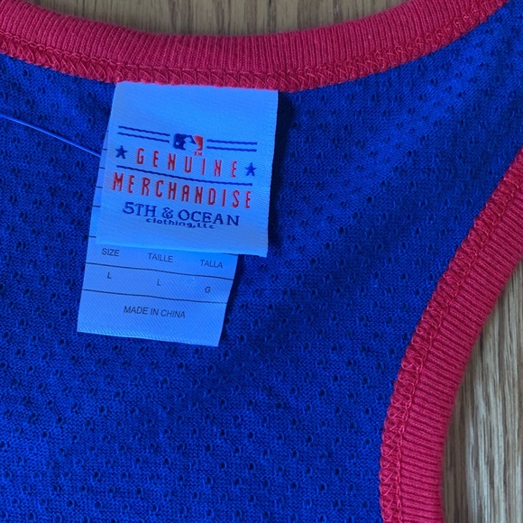 Texas Rangers Baseball Racerback Tank Large - Picture 4 of 4